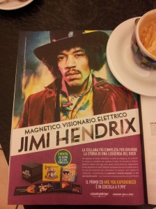 Jimi Hendrix joins us for coffee. Il Nazione